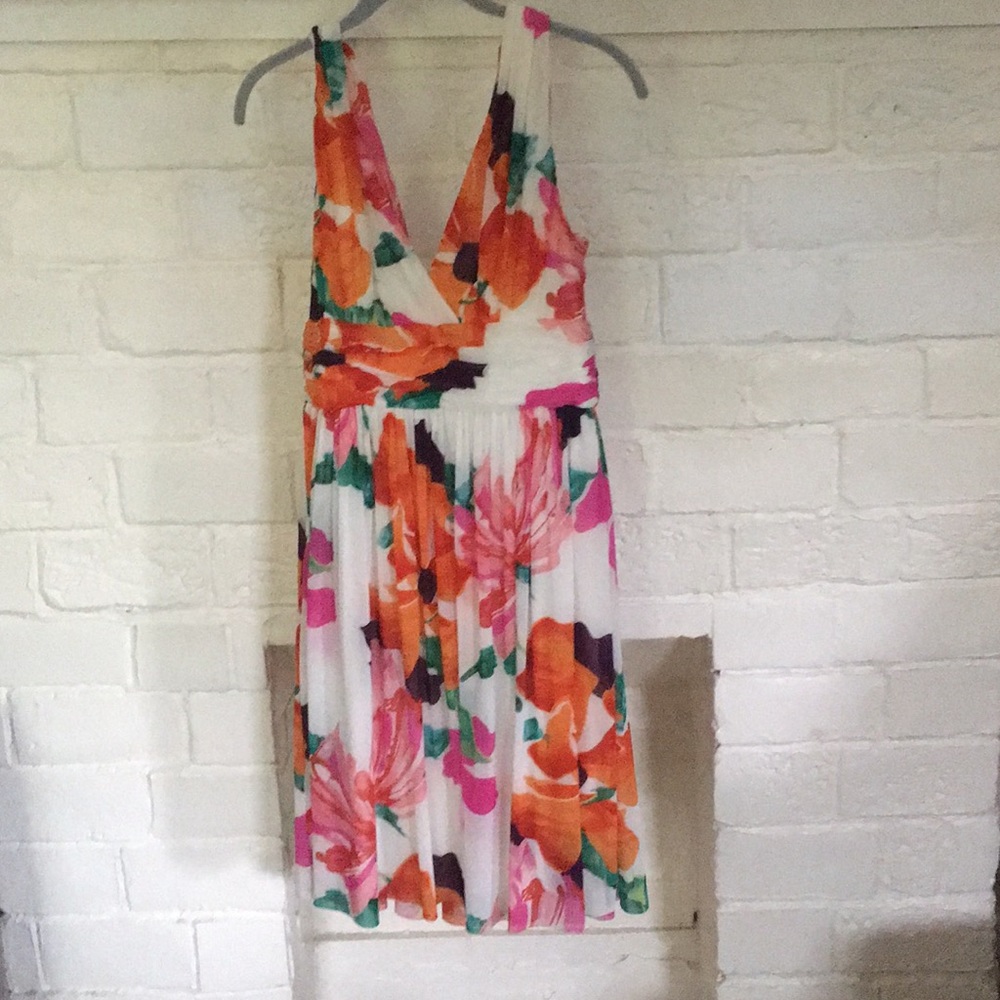 Vivienne Tam Tropical Dress from Newman Marcus.